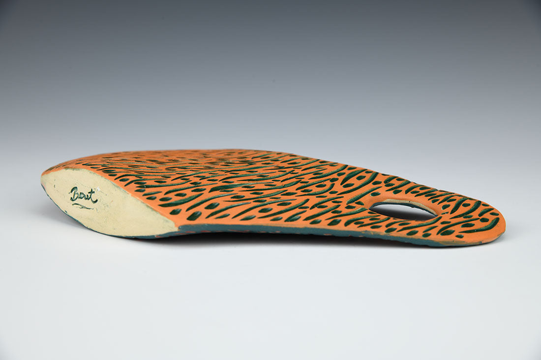 CAFÉ FLATTE: ORANGE AND GREEN